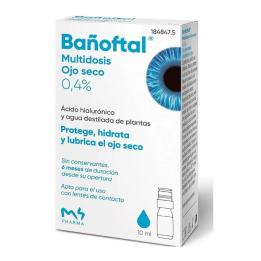 Bañoftal Multidosis Ojo Seco 10ml | HogarLider