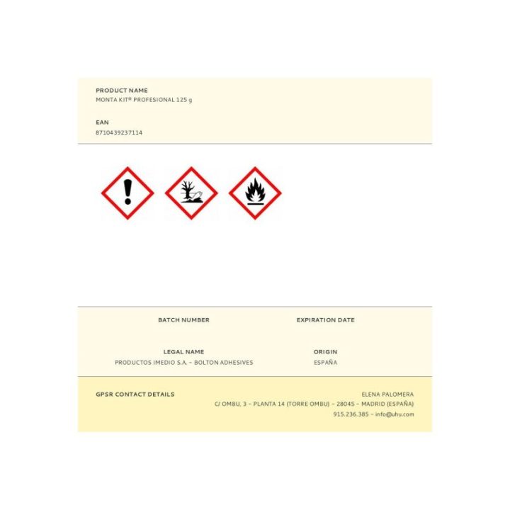 MONTA KIT® PROFESIONAL 125 g | HogarLider
