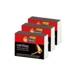 CERILLAS DE COCINA OKFUEGO, 100 uds x 3 CAJAS | HogarLider