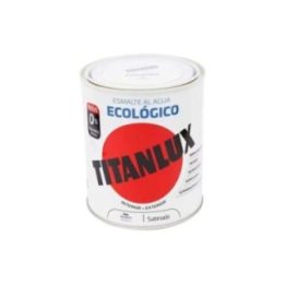ESMALTE ECOLÓGICO AL AGUA BLANCO SATINADO 750 ml | HogarLider