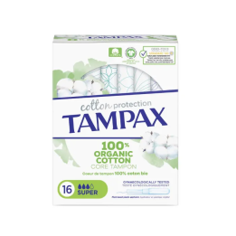 Tampax Organic Super Tampón 16 Unidades | HogarLider