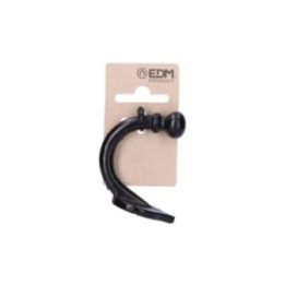 COLGADOR BASE LANZA HIERRO NEGRO | HogarLider