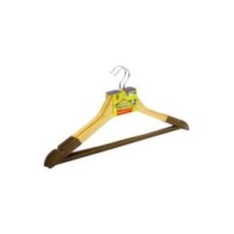 PERCHAS MADERA CON TERCIOPELO, 2 uds | HogarLider