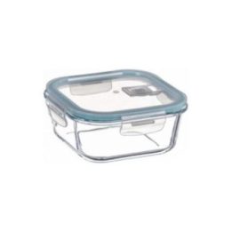 FIAMBRERA BOROSILICATO CUADRADA HERMÉTICA 300 ml | HogarLider
