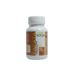 Sotya Papaya Tronco De Piña 600 Mg 100 Comp | HogarLider