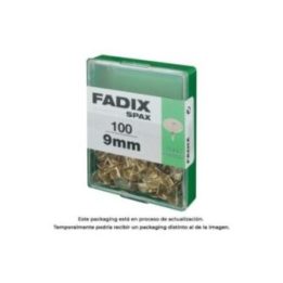CHINCHETA PLANA LATONADA 9 mm, 100 uds, CAJA | HogarLider