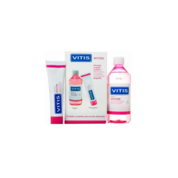 Vitis Pack Encias Pasta 100ml + Colutorio 500ml | HogarLider