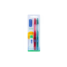 Vitis Cepillo Dental Suave Duplo + Pasta 15ml | HogarLider