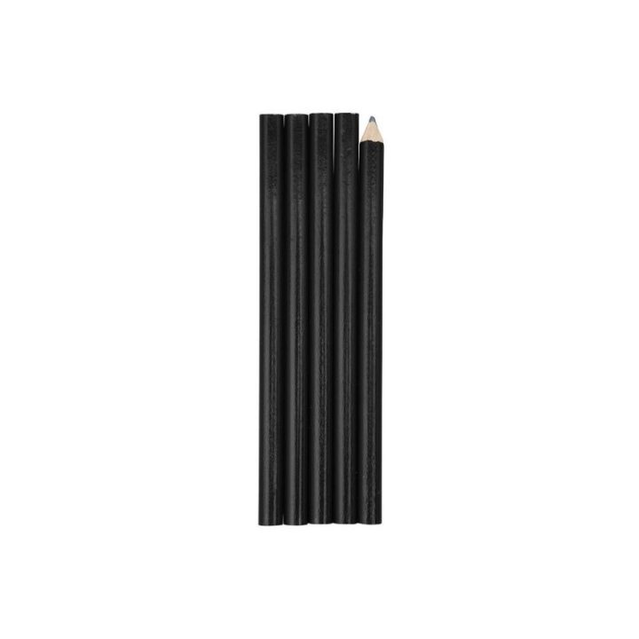 LÁPIZ CARPINTERO NEGRO 174 mm, CAJA 5 uds | HogarLider