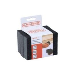 BLOQUE DE LIJADO 10 x 7,5 x 2,5 cm, SET 3 uds | HogarLider