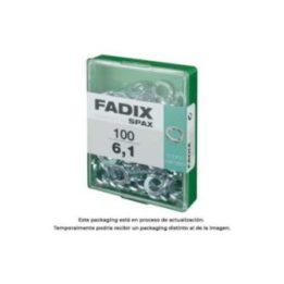 CAJA M 100 unid. ARANDELA PRESION 6,1mm FADIX | HogarLider