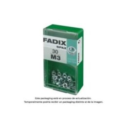CAJA S 30 unid. TUERCA CINC M 3 FADIX | HogarLider