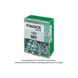 CAJA M 100 unid. TUERCA CINC M 5 FADIX | HogarLider