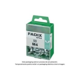 CAJA M 50 unid. TUERCA MARIPOSA CINC M 4 FADIX | HogarLider