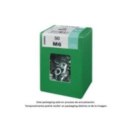 CAJA L 50 unid. TUERCA MARIPOSA CINC M 6 FADIX | HogarLider