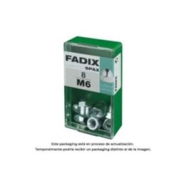 CAJA S 8 unid. TUERCA CIEGA CINC M 6 FADIX | HogarLider