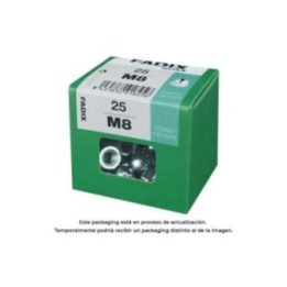 CAJA L 25 unid. TUERCA CIEGA CINC M 8 FADIX | HogarLider
