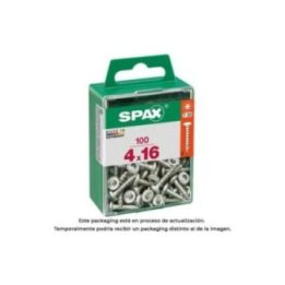 CAJA 100 unid. TORNILLO MADERA SPAX… · EL3-18305 | HogarLider