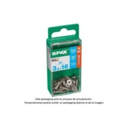CAJA 25 unid. TORNILLO MADERA SPAX… · EL3-18312 | HogarLider