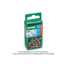 CAJA 25 unid. TORNILLO MADERA SPAX… · EL3-18314 | HogarLider