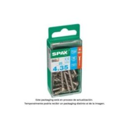 CAJA 25 unid. TORNILLO MADERA SPAX… · EL3-18317 | HogarLider