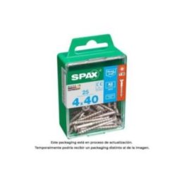 CAJA 25 unid. TORNILLO MADERA SPAX… · EL3-18318 | HogarLider