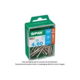 CAJA 25 unid. TORNILLO MADERA SPAX… · EL3-18319 | HogarLider