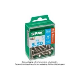 CAJA 25 unid. TORNILLO MADERA SPAX… · EL3-18320 | HogarLider