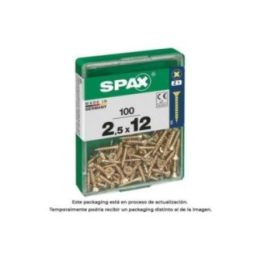 CAJA 100 unid. TORNILLO MADERA SPAX… · EL3-18326 | HogarLider