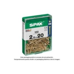 CAJA 100 unid. TORNILLO MADERA SPAX… · EL3-18328 | HogarLider