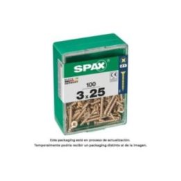 CAJA 100 unid. TORNILLO MADERA SPAX… · EL3-18336 | HogarLider