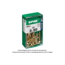 CAJA 25 unid. TORNILLO MADERA SPAX… · EL3-18337 | HogarLider