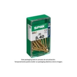 CAJA 20 unid. TORNILLO MADERA SPAX… · EL3-18341 | HogarLider