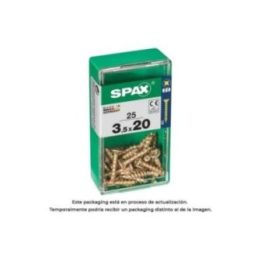 CAJA 25 unid. TORNILLO MADERA SPAX… · EL3-18345 | HogarLider