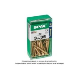 CAJA 20 unid. TORNILLO MADERA SPAX… · EL3-18351 | HogarLider