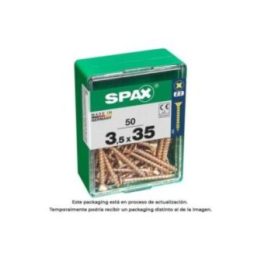 CAJA 50 unid. TORNILLO MADERA SPAX… · EL3-18352 | HogarLider
