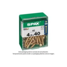 CAJA 40 unid. TORNILLO MADERA… · EL3-18386 | HogarLider