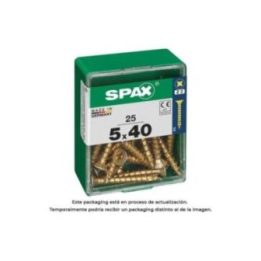 CAJA 25 uds. TORNILLO MADERA SPAX… · EL3-18405 | HogarLider