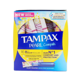 Tampax Pearl Regular Tampones 18 Unidades | HogarLider