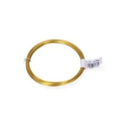 ALAMBRE ALUMINIO DORADO, CALIBRE Ø1,5 mm x 5 m | HogarLider