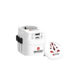SET 2 MULTI ADAPTADORES DE VIAJE SKROSS 1302472 | HogarLider