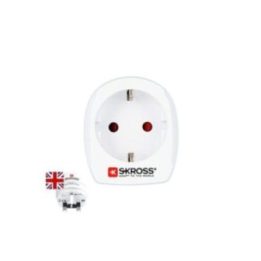 ADAPTADOR EUROPEO A REINO UNIDO SKROSS 1500230-E | HogarLider