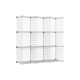 ESTANTERÍA MODULAR METÁLICA TITAN C9 BLANCO | HogarLider
