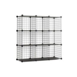 ESTANTERÍA MODULAR METÁLICA TITAN C9 NEGRO | HogarLider
