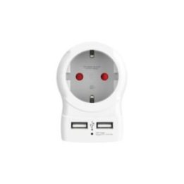 ADAPTADOR EUROPEO USB SKROSS 1500282 | HogarLider