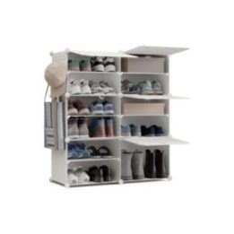 ZAPATERO MODULAR CUBE C6 BLANCO | HogarLider
