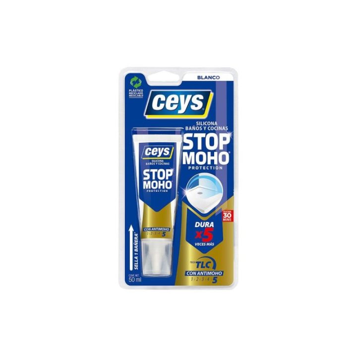 SILICONA STOP MOHO x5 BLANCO 50 ml | HogarLider