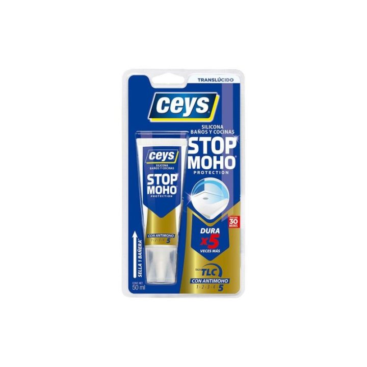 SILICONA STOP MOHO x5 TRANSPARENTE 50 ml | HogarLider