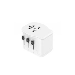ADAPTADOR VIAJE UNIVERSAL + 3 USB (1A+2C) 65 W | HogarLider