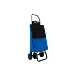 CARRO DE LA COMPRA BASIC LN 4 AZUL - NEGRO | HogarLider